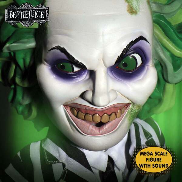 Figura Parlante MDS Mega Scale Beetlejuice Beetlejuice 38 cm - Collector4u.com