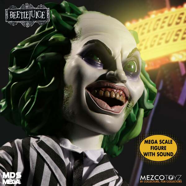 Figura Parlante MDS Mega Scale Beetlejuice Beetlejuice 38 cm - Collector4u.com