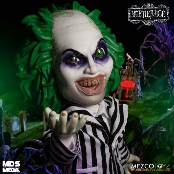 Figura Parlante MDS Mega Scale Beetlejuice Beetlejuice 38 cm - Collector4u.com