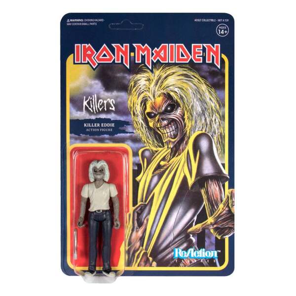 Figura ReAction Killers Eddie Iron Maiden 10 cm - Collector4u.com