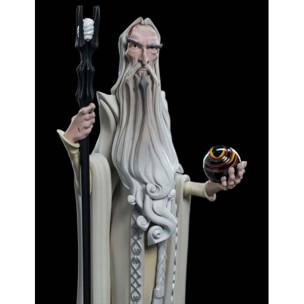 Figura Saruman El Senor De Los Anillos Mini Epics 17 Cm Weta 2