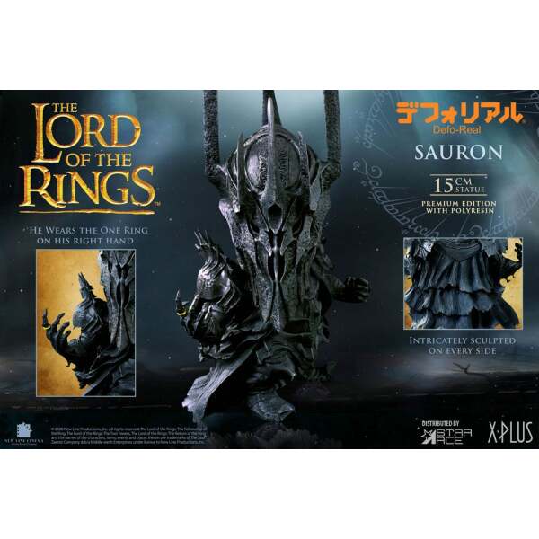 Figura Sauron El Señor de los Anillos Defo-Real Series Premium Edition 15 cm Star Ace - Collector4U.com