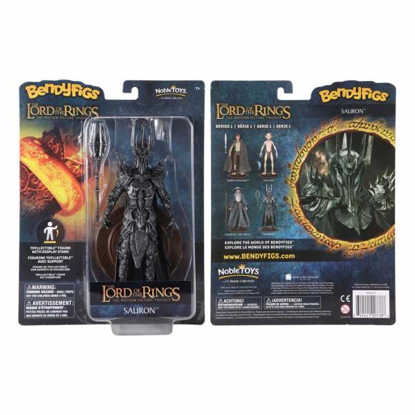 Figura Sauron El Señor de los Anillos Maleable Bendyfigs 19 cm Noble Collection - Collector4u.com