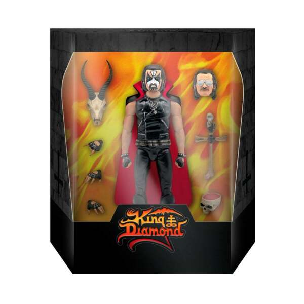 Figura Ultimates King Diamond Mercyful Fate (Classic Mercyful Fate Era) 18 cm - Collector4U.com