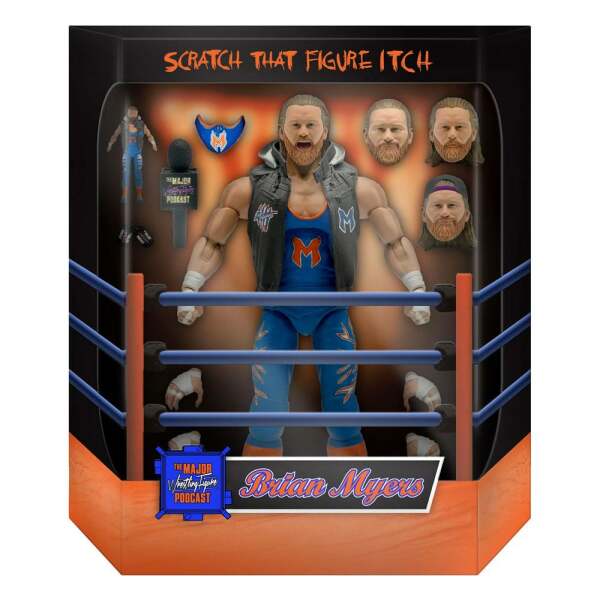 Figura Ultimates Wave 1 Brian Myers Major Wrestling Podcast 18 cm - Collector4U.com