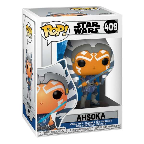 Funko Ahsoka Star Wars: Clone Wars POP! Star Wars Vinyl Figura 9 cm - Collector4U.com