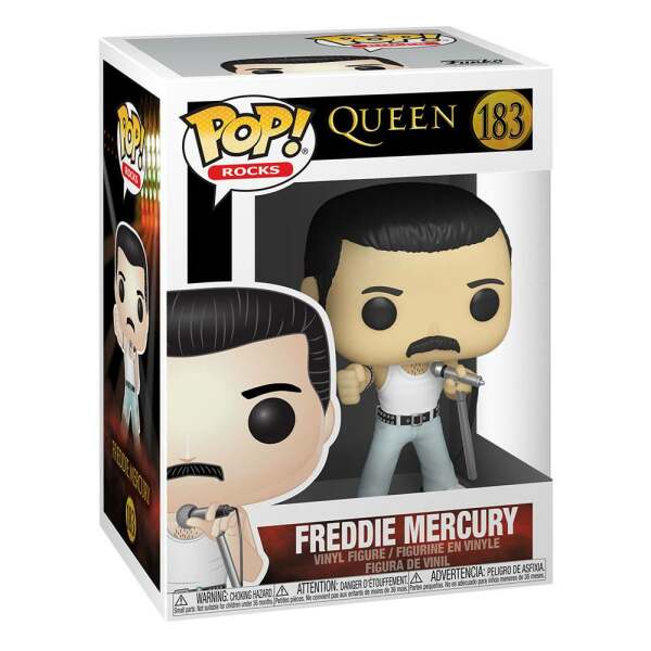 Funko Freddie Mercury Radio Gaga Queen POP! Rocks Vinyl Figura 9 cm - Collector4U.com