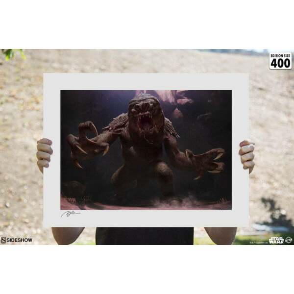 Litografia The Rancor Star Wars 61 x 46 cm - Collector4U.com