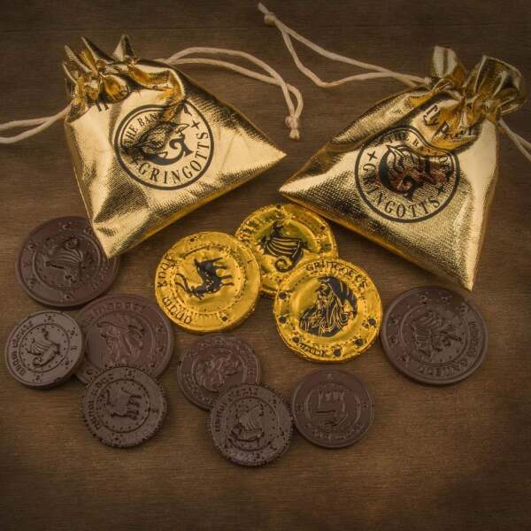 Molde de chocolates Gringotts Bank Coin Harry Potter - Collector4u.com