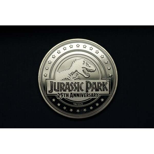 Moneda 25th Anniversary T-Rex Jurassic Park Silver Edition - Collector4U.com