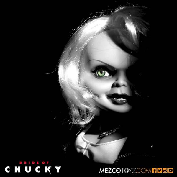 Muñeca Parlante Tiffany La novia de Chucky 38 cm Mezco Toys - Collector4U.com