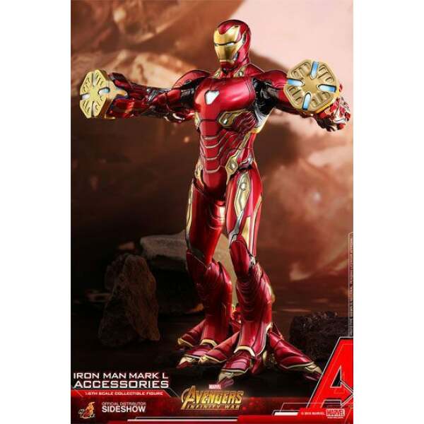 Pack accesorios Iron Man Mark L. Vengadores: Infinity War. Hot Toys - Collector4U.com