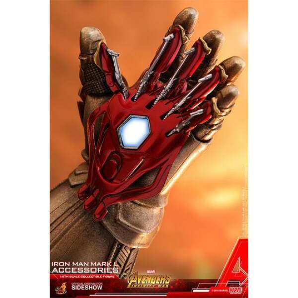 Pack accesorios Iron Man Mark L. Vengadores: Infinity War. Hot Toys - Collector4U.com