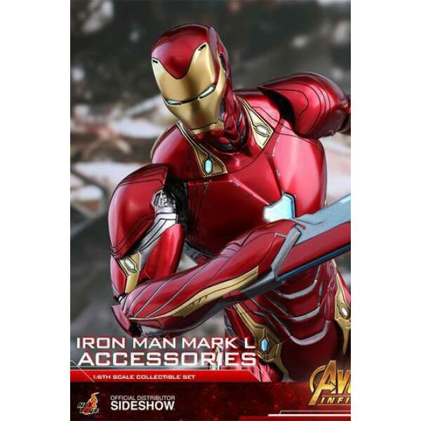 Pack accesorios Iron Man Mark L. Vengadores: Infinity War. Hot Toys - Collector4U.com