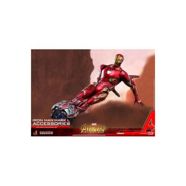 Pack accesorios Iron Man Mark L. Vengadores: Infinity War. Hot Toys - Collector4U.com