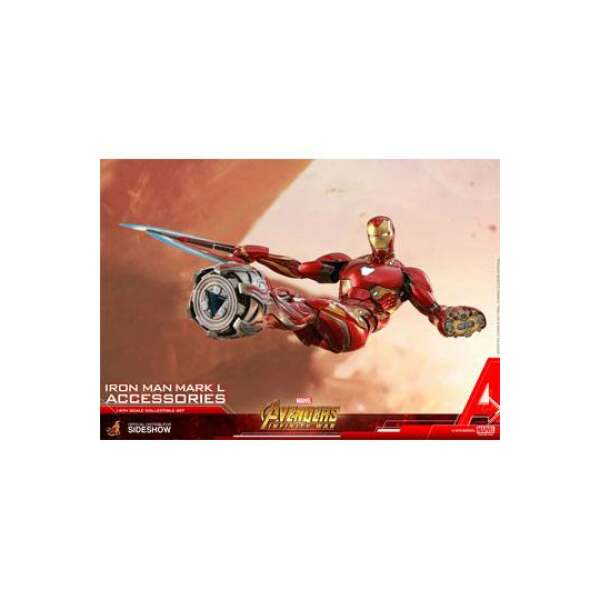 Pack accesorios Iron Man Mark L. Vengadores: Infinity War. Hot Toys - Collector4U.com