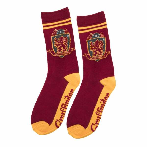 Pack de 3 Pares de calcetines Gryffindor Harry Potter - Collector4u.com