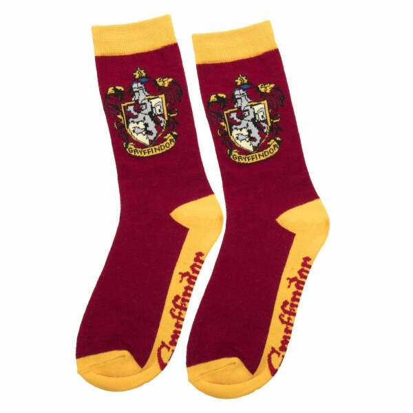 Pack de 3 Pares de calcetines Gryffindor Harry Potter - Collector4u.com