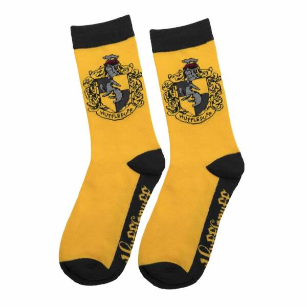 Pack de 3 Pares de calcetines Hufflepuff Harry Potter - Collector4u.com