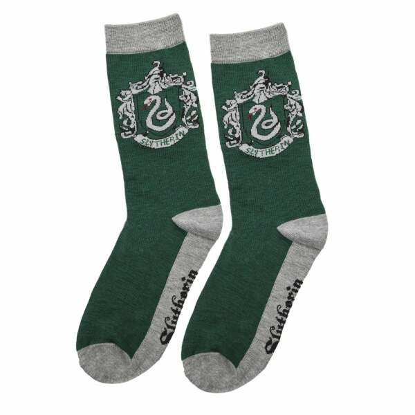 Pack de 3 Pares de calcetines Slytherin Harry Potter - Collector4u.com