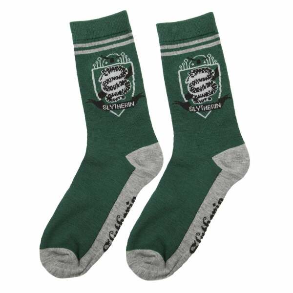 Pack de 3 Pares de calcetines Slytherin Harry Potter - Collector4u.com