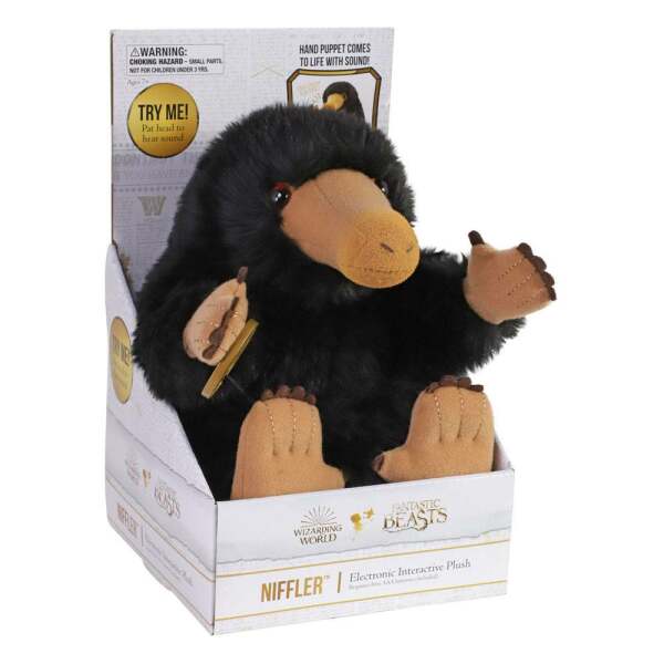 Peluche interactivo Niffler Harry Potter 23 cm - Collector4u.com