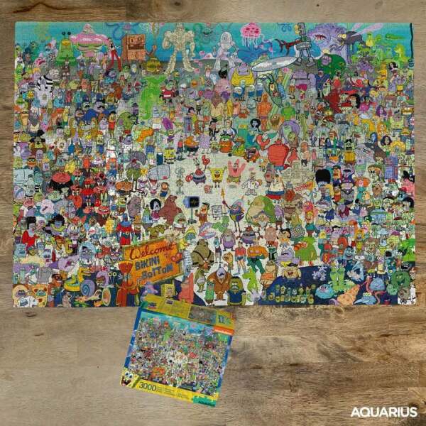 Puzzle Bikini Bottom Bob Esponja (3000 piezas) - Collector4U.com