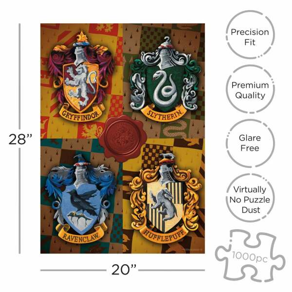 Puzzle Crests Harry Potter (1000 piezas) - Collector4U.com