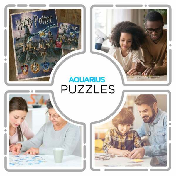 Puzzle Hogwarts Harry Potter (1000 piezas) - Collector4U.com