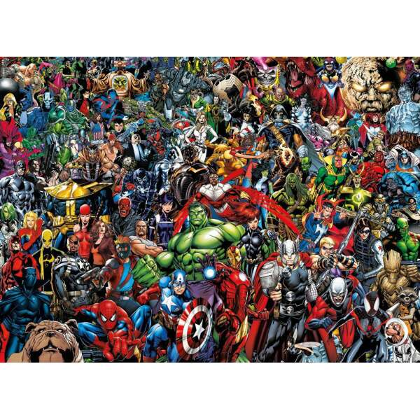 Puzzle Impossible Characters Marvel 80th Anniversary Clementoni - Collector4U.com