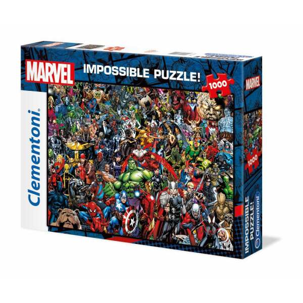 Puzzle Impossible Characters Marvel 80th Anniversary Clementoni - Collector4U.com