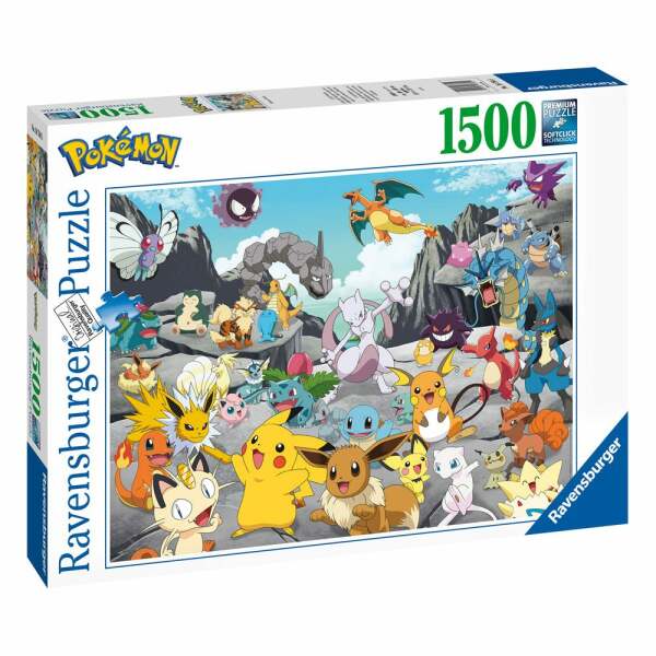 Puzzle Pokémon Classics Pokémon (1500 piezas) - Collector4U.com