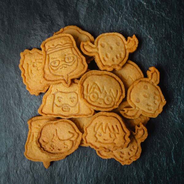 Pack de 6 Cortadores / Sellos de galletas Kawaii Harry Potter - Collector4u.com