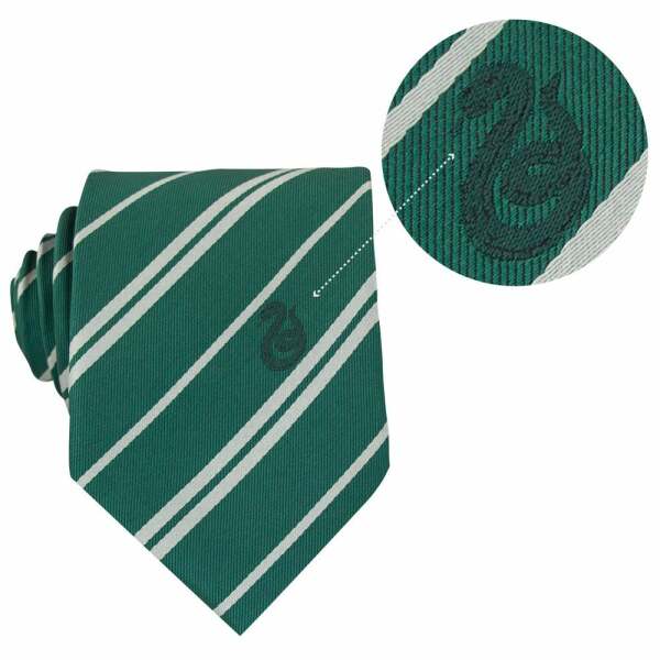 Set Deluxe de Corbata & Pin Slytherin Harry Potter - Collector4u.com