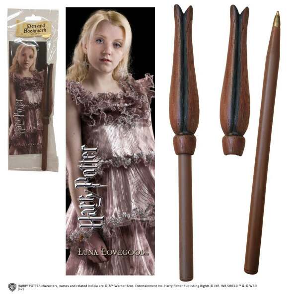 Set Punto de libro y Boligrafo Luna Harry Potter - Collector4u.com