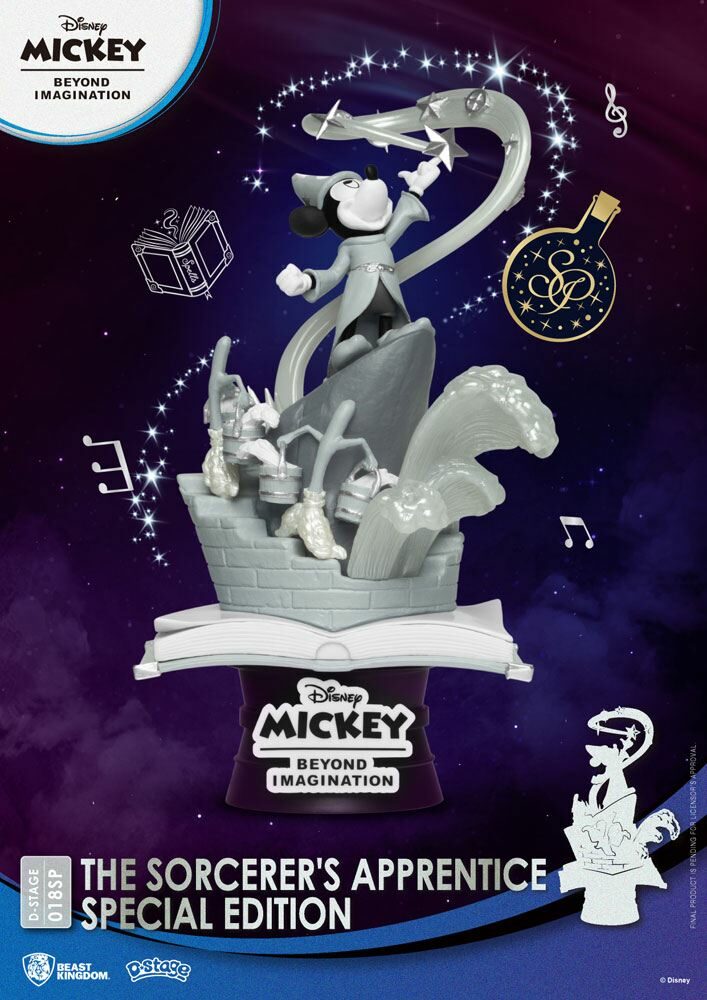 Diorama PVC D-Stage The Sorcerer’s Apprentice Mickey Beyond Imagination Special Edition 15 cm