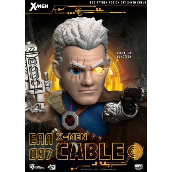 Figura Cable X-Men Egg Attack 17 cm Beast Kingdom Toys - Collector4U.com