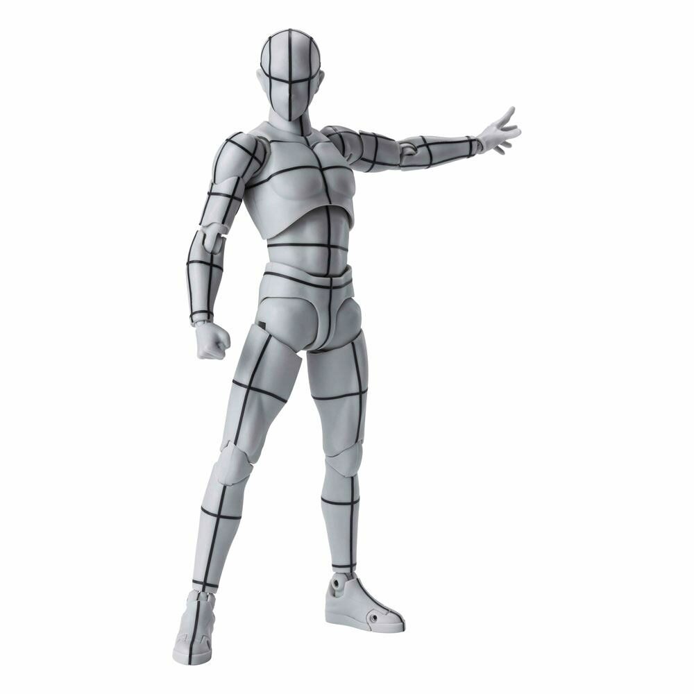 Figura Body Kun Wireframe S.H. Figuarts Gray Color Version 15 cm Bandai