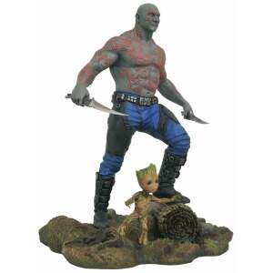 Estatua Drax & Baby Groot Guardianes de la Galaxia Vol. 2 Marvel Gallery 25 cm Diamond Select - Collector4U.com