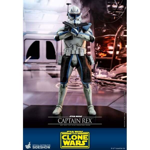 Figura Capitán Rex The Clone Wars1/6 Star Wars Hot Toys 30 cm - Collector4U.com