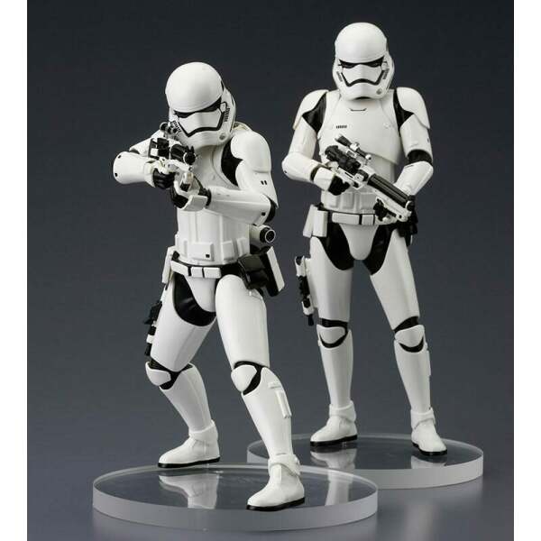 Estatuas ARTFX+ First Order Stormtrooper Star Wars Episode VII Pack de 2 18 cm - Collector4U.com