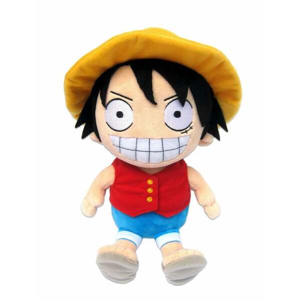 Peluche Luffy One Piece 32 cm Sakam - Collector4U.com