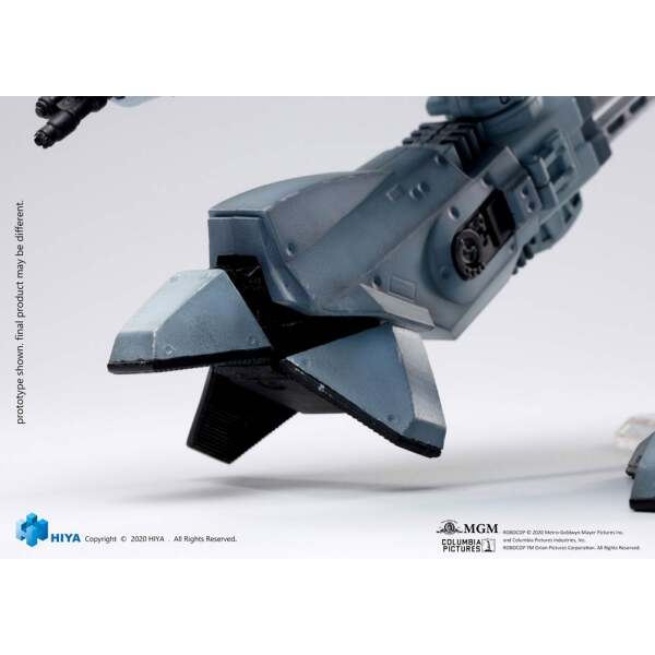 Figura con sonido Battle Damaged ED209 Robocop Exquisite Mini 1/18 15 cm - Collector4U.com