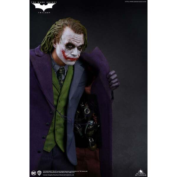 Estatua Joker The Dark Knight 1/4 Heath Ledger Regular Edition 52 cm - Collector4U.com