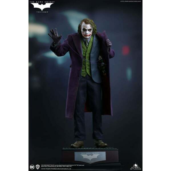 Estatua Joker The Dark Knight 1/4 Heath Ledger Regular Edition 52 cm - Collector4U.com