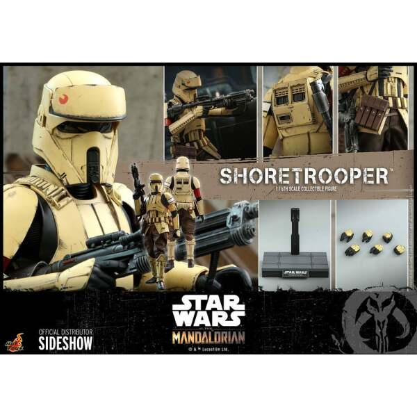 Figura Shoretrooper Star Wars The Mandalorian 1/6 Hot Toys 30 cm - Collector4U.com