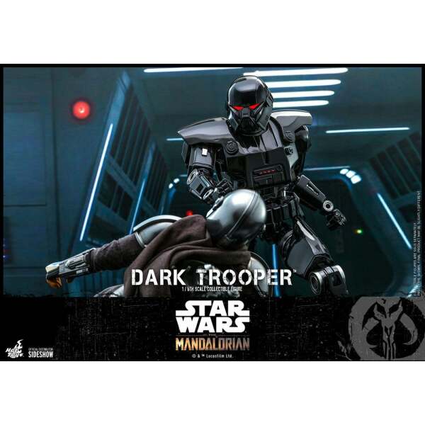 Figura Dark Trooper Star Wars The Mandalorian 1/6 Hot Toys 32 cm - Collector4U.com