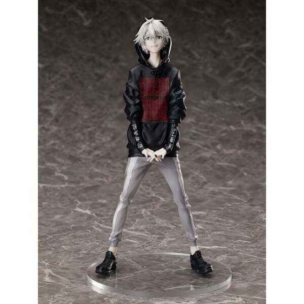 Estatua PVC 1/7 Nagisa Kaworu Neon Genesis Evangelion Ver. Radio Eva Original Color 26 cm - Collector4U.com