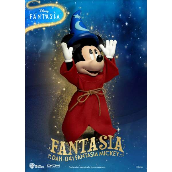 Figura Mickey Fantasia Disney Classic Dynamic 8ction Heroes 1/9 21 cm Beast Kingdom - Collector4U.com