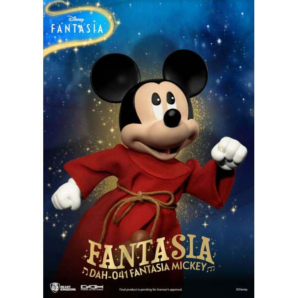 Figura Mickey Fantasia Disney Classic Dynamic 8ction Heroes 1/9 21 cm Beast Kingdom - Collector4U.com